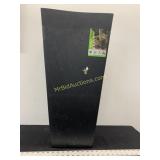 Midland 16 in. Dia Square Black Tall Plastic