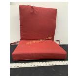 Midback Outdoor Patio Cushion in Chili by