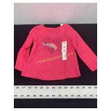Girls Cat & Jack Long Sleeve Shirt Size 18 Months