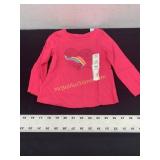 Girls Cat & Jack Long Sleeve Shirt Size 18 Months