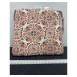 Chili Rectangle Medallion Seat Pad by Hampton Bay