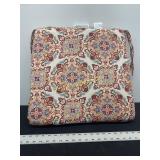 Chili Rectangle Medallion Seat Pad by Hampton Bay