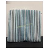 Charleston Stripe Square Outdoor Seat Cushion by
