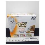Purina Fancy Feast Poultry And Beef 30 Pack Canned