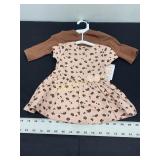 Carters Girls Dress With Jacket Size 3 Months