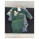 baby boys 3pk short sleeve bodysuits just one you