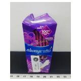 Always Radiant Extra Heavy Absorbency Overnight