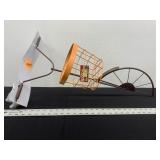 Harvest Figural Metal Bike Hanging Wall Decor -