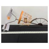 Harvest Figural Metal Bike Hanging Wall Decor -