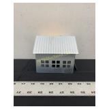 Metal House with LED String Lights Lantern