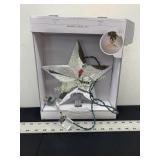 11" x 9.5" Incandescent Lighted Plastic Star