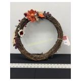 Harvest Light-Up LED Wreath - Spritz