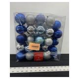 50ct Shatter-Resistant Christmas Ornament Set