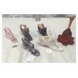 5-Fenton shoes and collectible bell