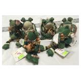 24 Plush Frogs