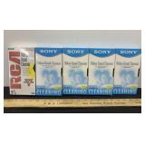 5 VHS Video Head Cleaner