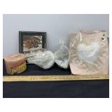Candle, Picture, Flower Girl Baskets and Ring