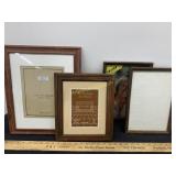 4 Picture Frames