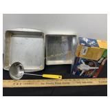 Pans, Ladle and Hand Free Stove Top Stir