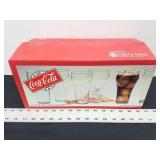 Vintage 8pc. 16oz. Coca Cola Glasses Set