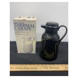 Glass lined thermal carafe