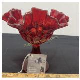 Fenton Hand Crafted Glass Artistry - Red