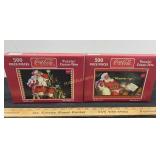 Vintage Coca-Cola Santa 500 Piece Puzzles