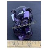 Fenton Mini Bear Glass Figure