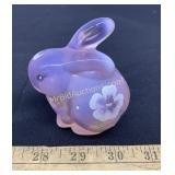 Fenton Pink Chiffon Bunny Rabbit