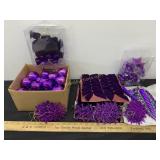 Purple Christmas Decorations