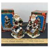 4 Santa with Miniature House