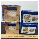 4 Holiday Treasures Jewelry Boxes