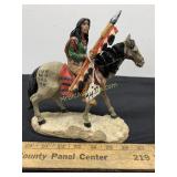 Indiana On A Horse figurine