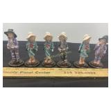 6 Figurines