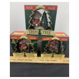 3 Coca-Cola Trim a Tree Ornaments