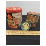 Coca-Cola Tins and Coasters