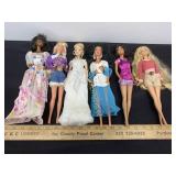 13 Barbie dolls