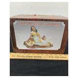 Indian Princess with Wood Base