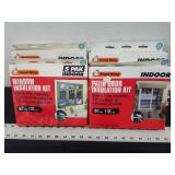 4- Frost King Indoor Patio Door Installation Kits
