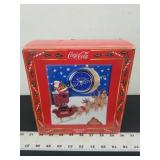 Coca-Cola Collectible Figurine Clock