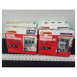 4- Frost King Indoor Patio Door Installation Kits