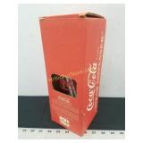 Coca-Cola Glass Straw Dispenser