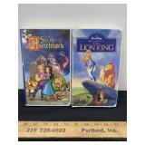 The lion king in the secret of the hunchback VHS