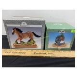 Running Free and Religious Figurines
