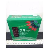 Vintage 25ft.-Light Outdoor C9 Red Bulbs