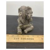 Sitting Elephant Figurines