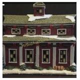 Illuminated Country Stable by St Nicholas Square