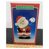 Hi Ho Ho Santa Clause Cookie Jar