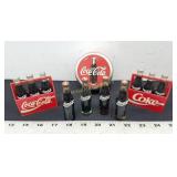 Coca-Cola Mini Bottles, Magnets & Candle