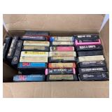 Box of 8-Track Tapes